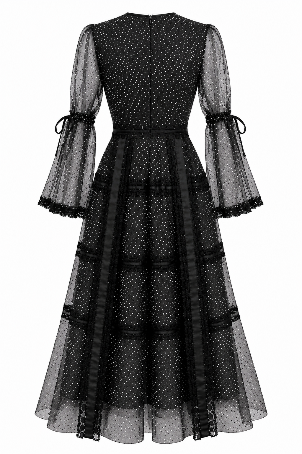 The Polka Dot Organdy Tulle Dress