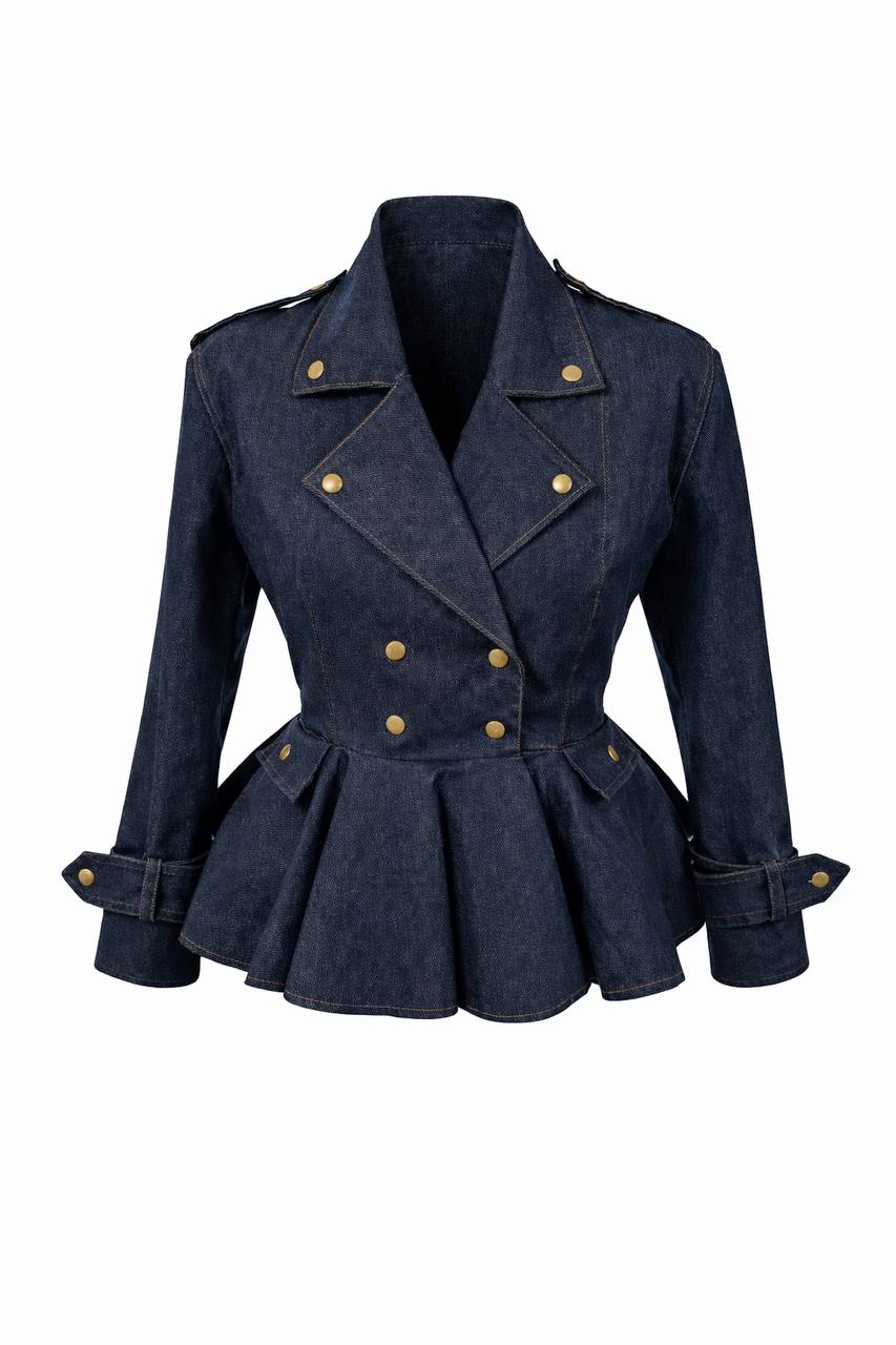 Atlas Denim Biker Jacket