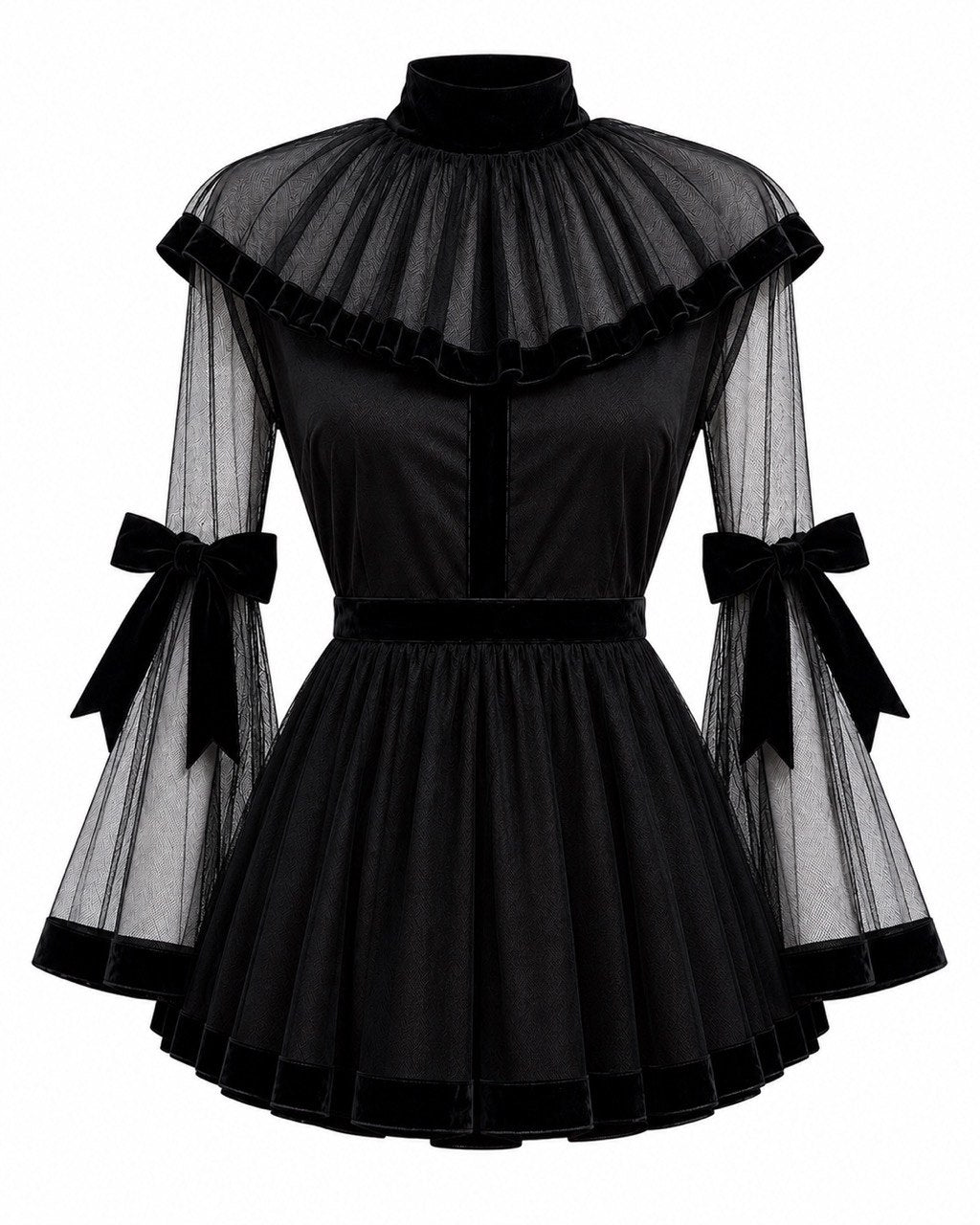 Sable Form Velvet Trim Set