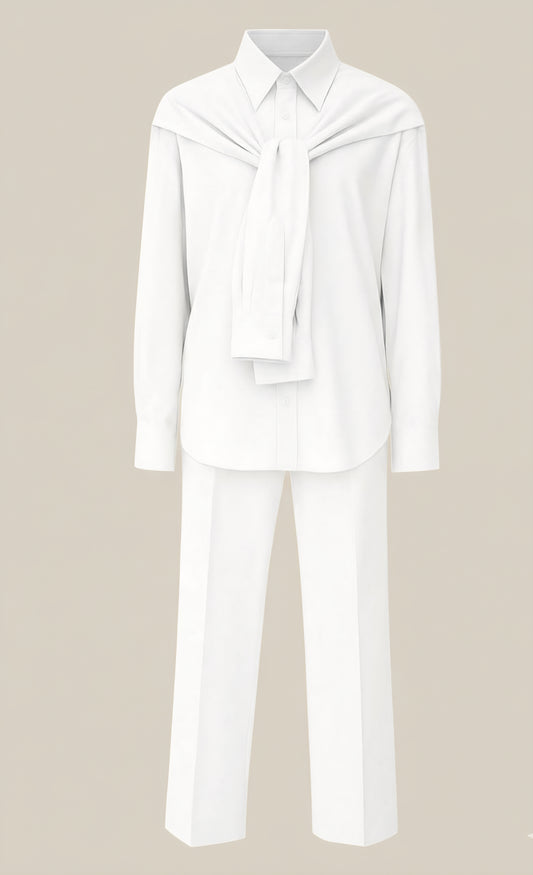 The Cotton Set (Shirt & Trousers)