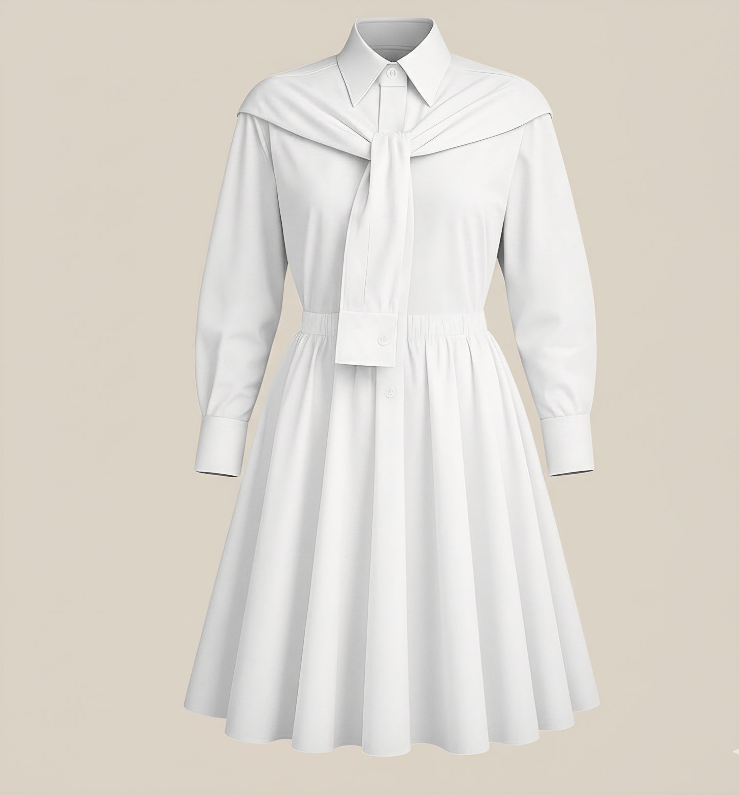 The Classic Cotton Shirt & Skirt