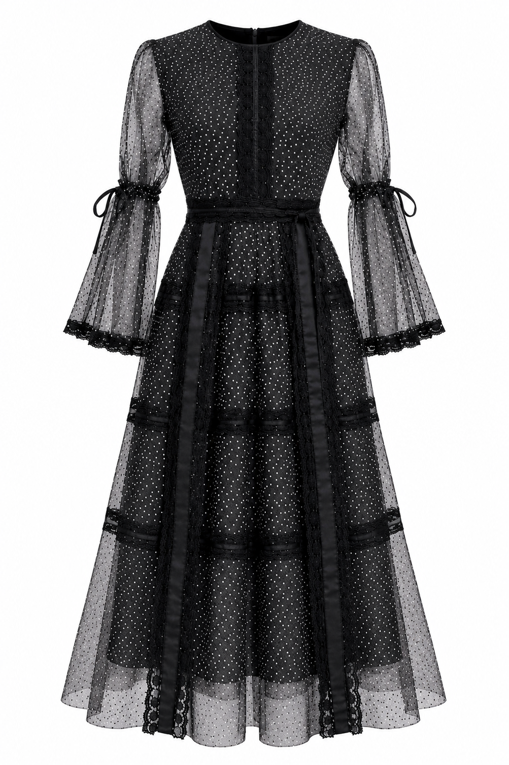 The Polka Dot Organdy Tulle Dress