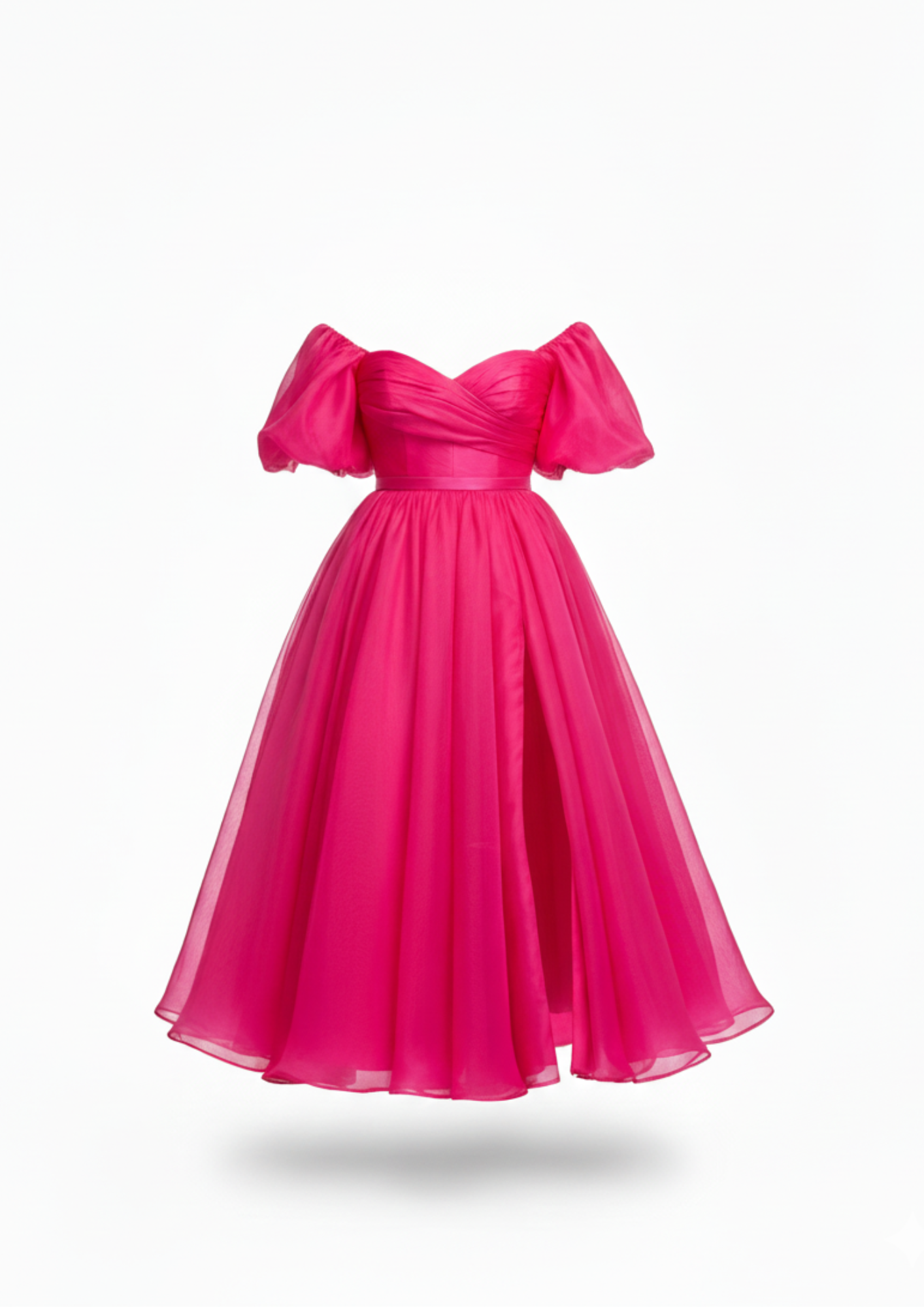 Amore Puff Sleeve Gown