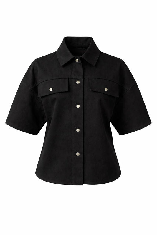The Atlas Denim Utility Shirt