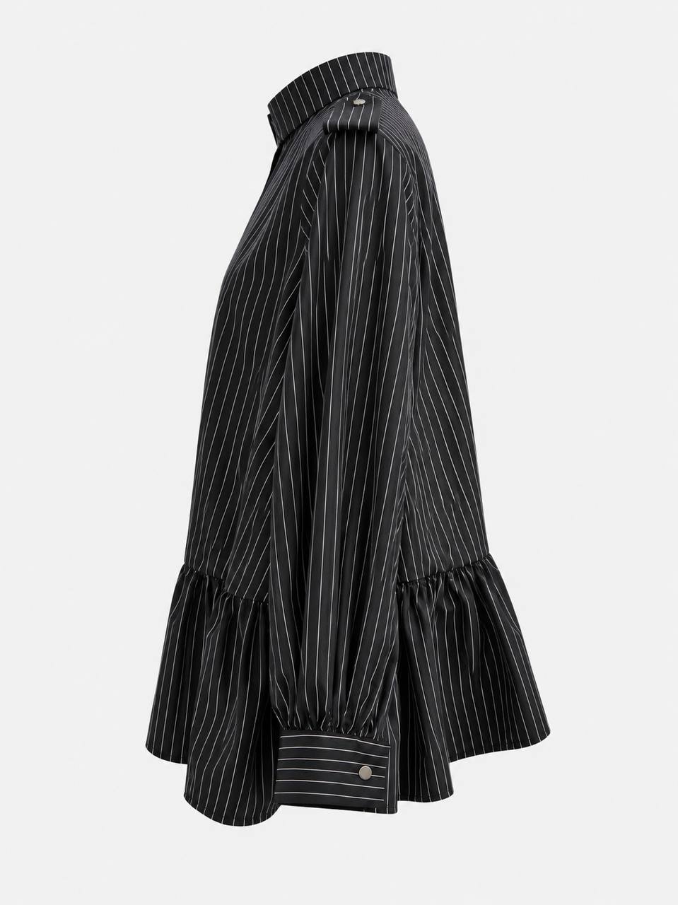ETRO UTILITY PINSTRIPE SCULPT SHIRT
