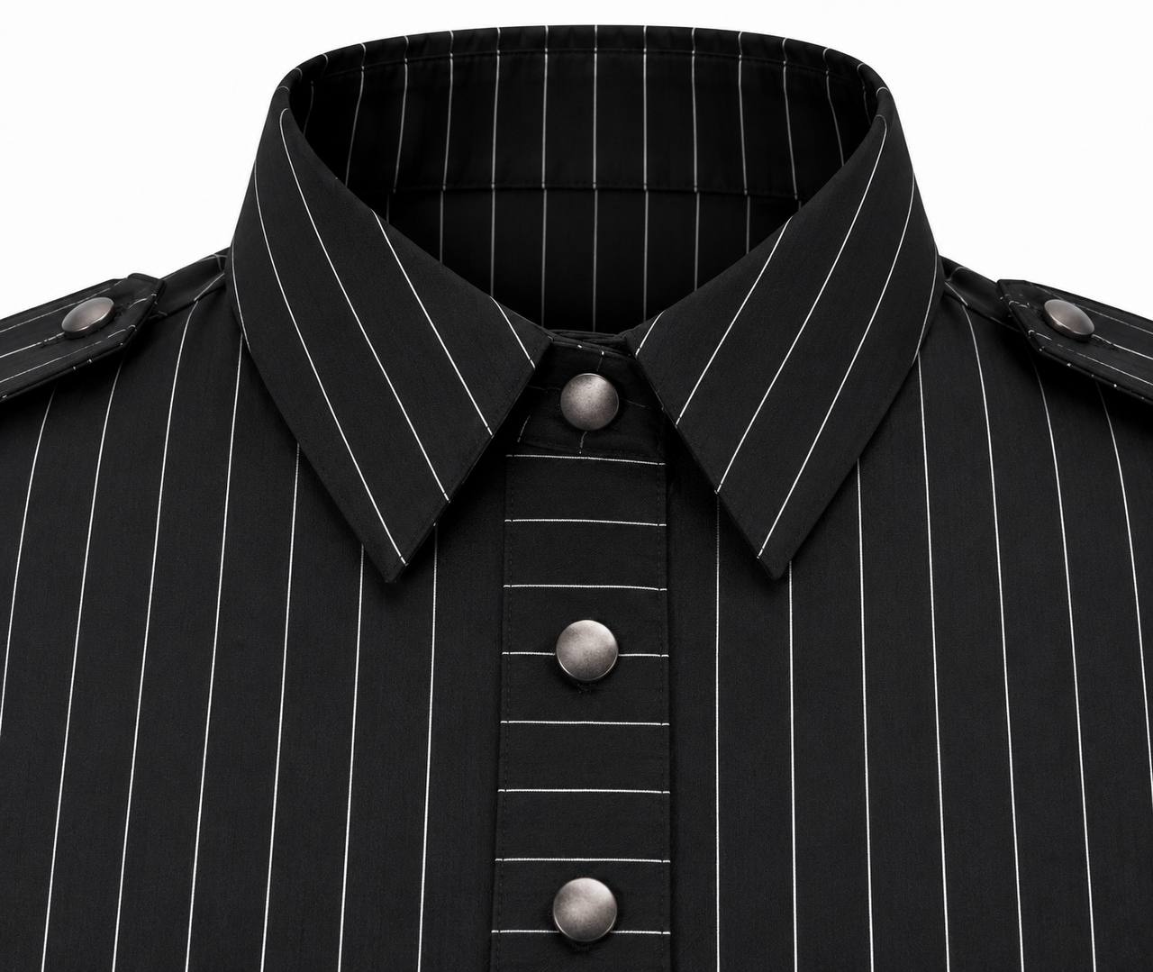 ETRO UTILIY PINSTRIPE SHIRT DRESS