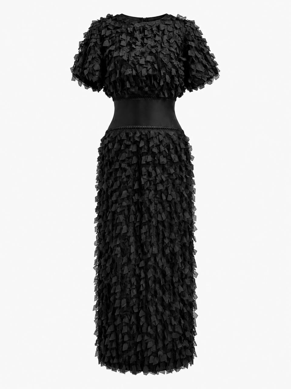After Dusk: The Noir Flutter Dress by TsotetsiKL