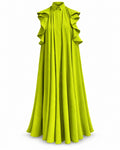 Sculptural Maxi Dress