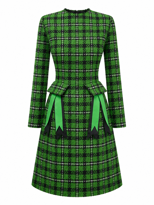 ETRO UTILITY TWEED ACCENT DRESS