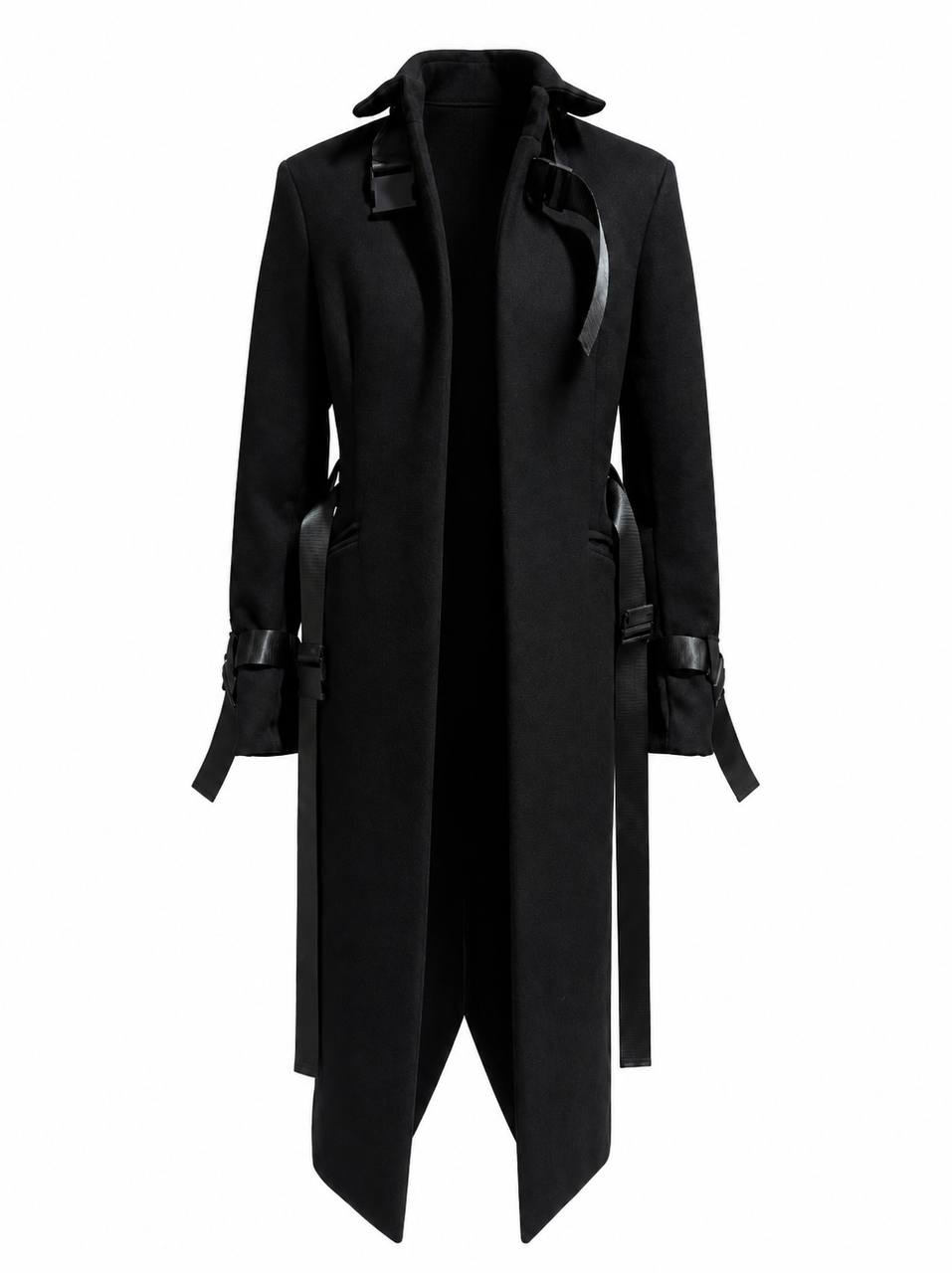 ETRO UTILITY BLACK MELTON TRACKSUIT COAT