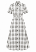Spandex Shirt Dress by TsotetsiKL