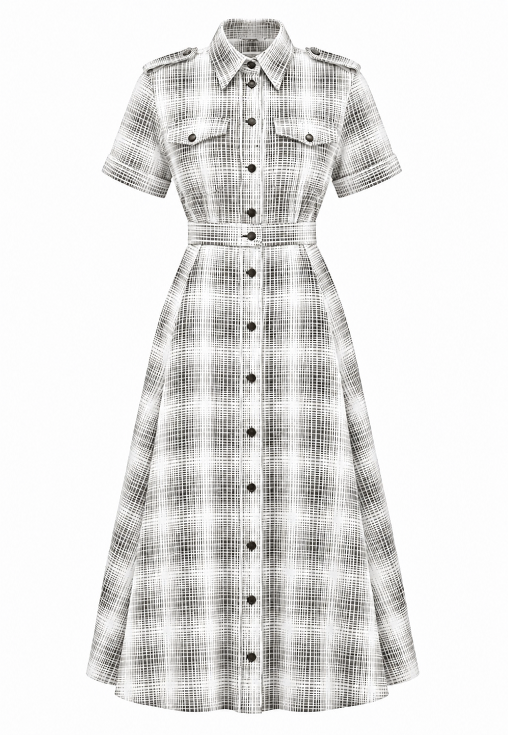 Spandex Shirt Dress