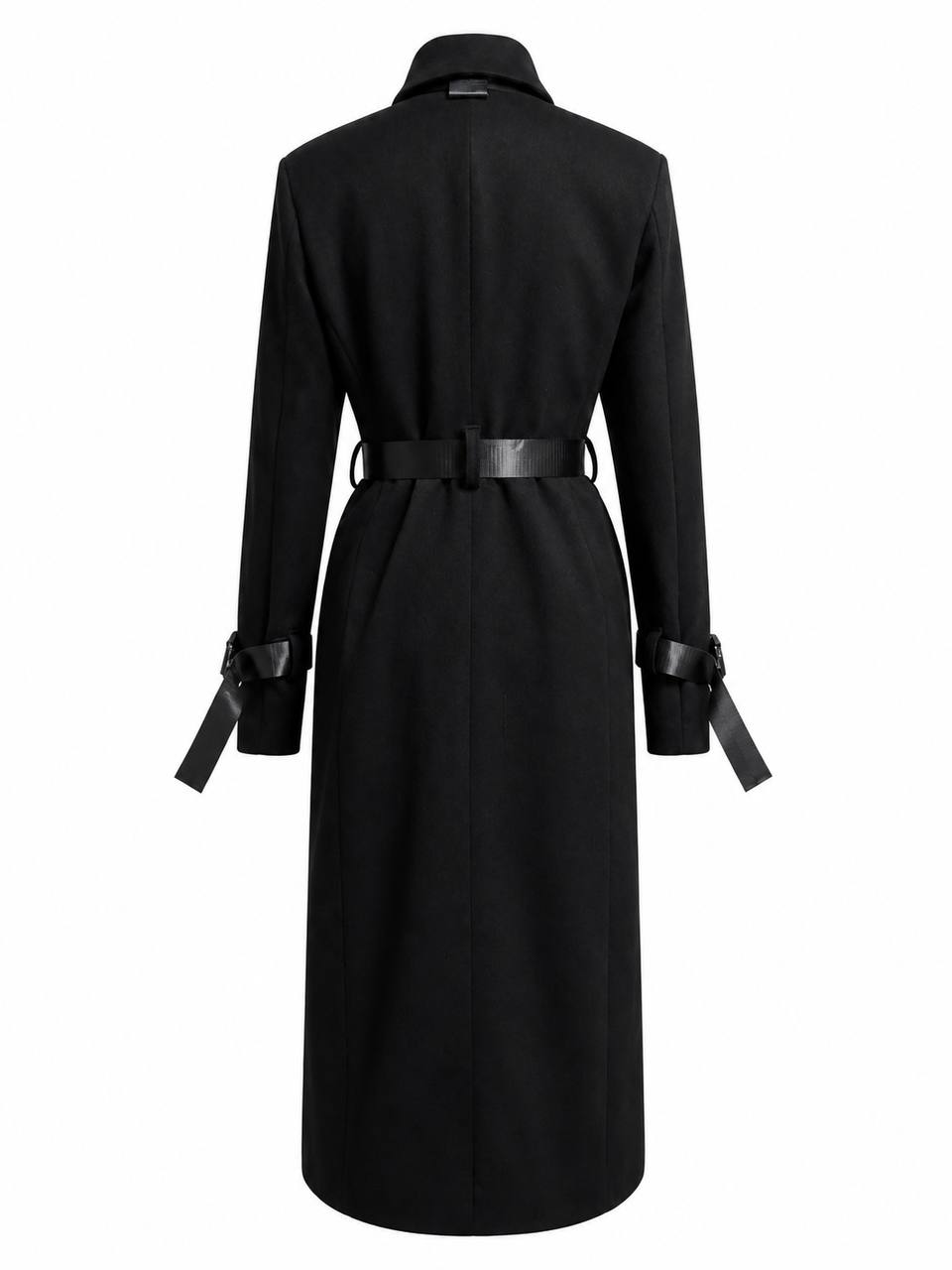 ETRO UTILITY BLACK MELTON TRACKSUIT COAT