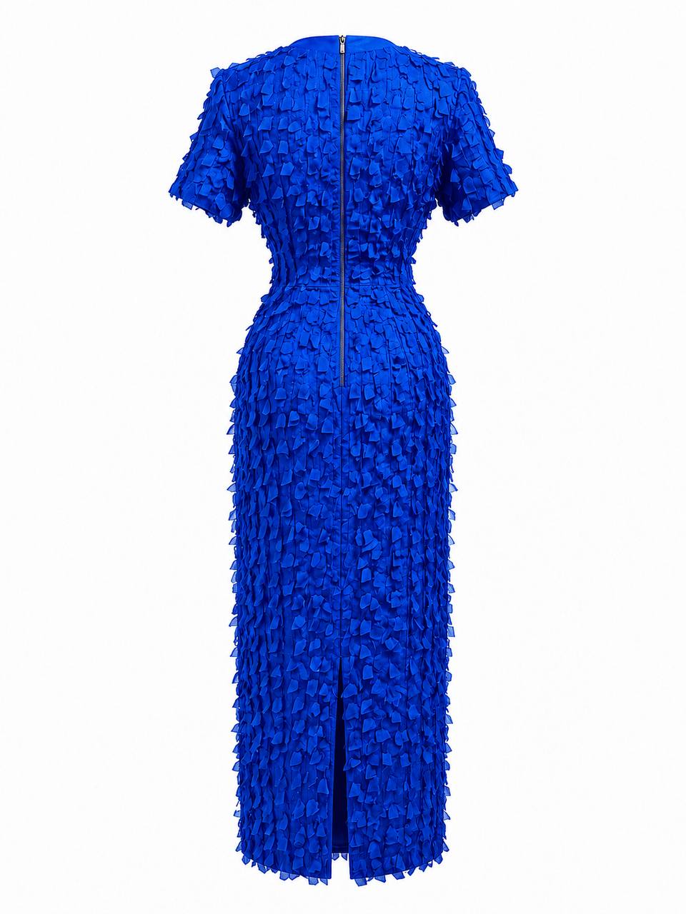 The Cobalt Flutter Dress